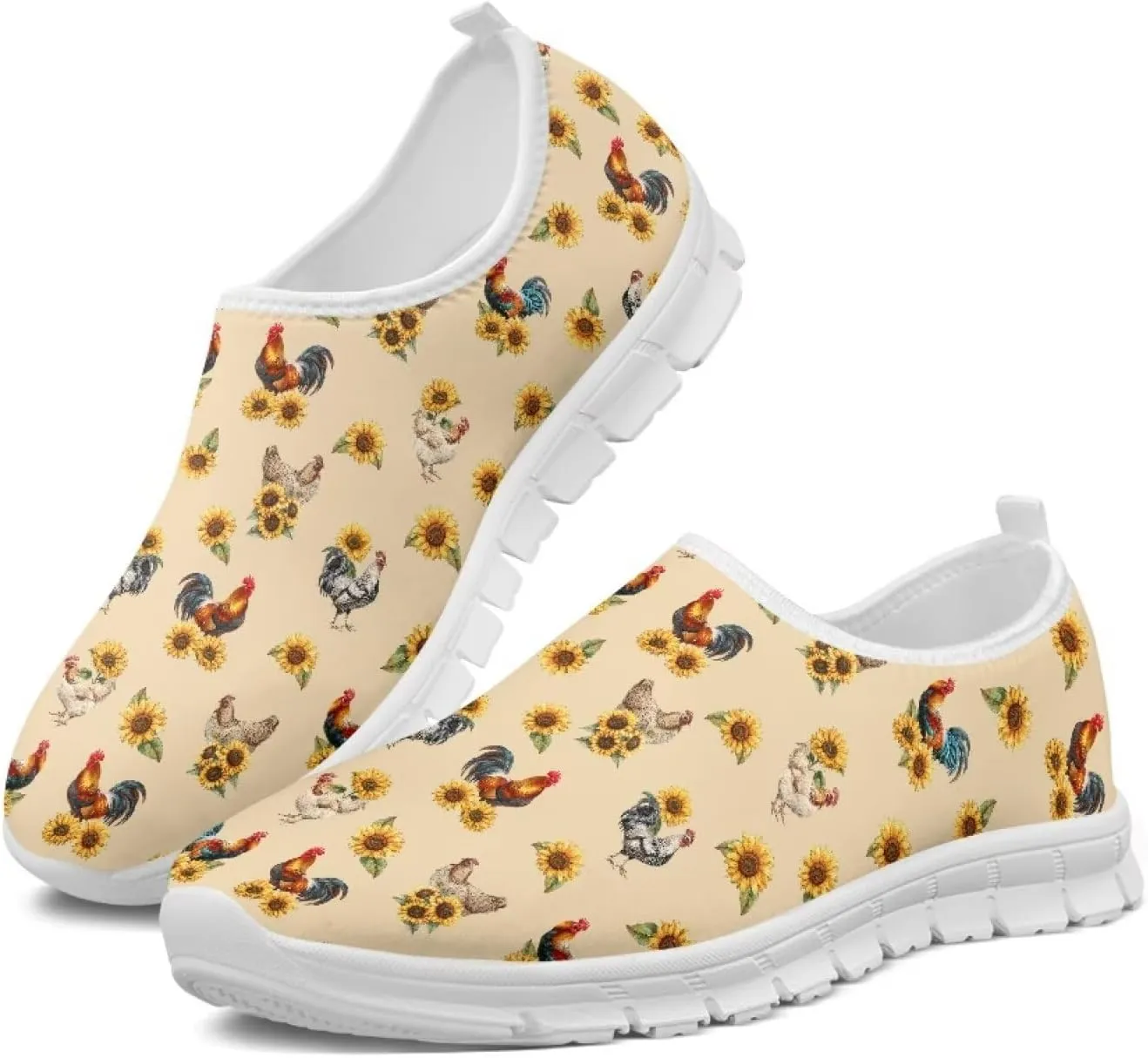 Women's Slip on Loafers Walking Sneakers Breathable Athletic Tennis Running Shoes