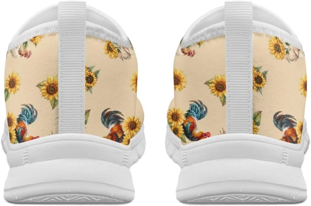 Women's Slip on Loafers Walking Sneakers Breathable Athletic Tennis Running Shoes