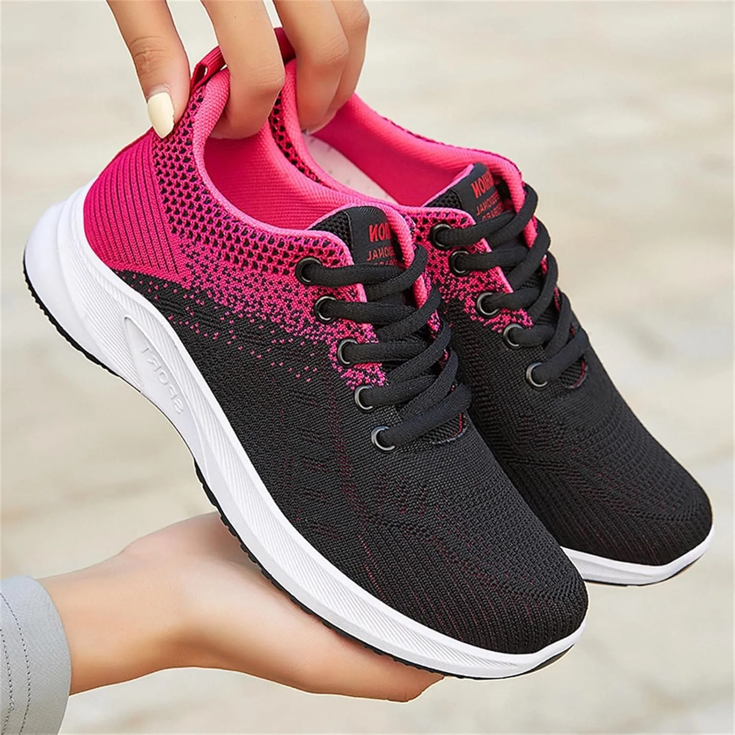 Women's Sneakers Athletic Sport Running Shoes Lace Up Mens Casual Shoes Breathable Men Casual Shoes Fashion Sneakers 2025 Slip On Tennis Shoe Trainers Shoe