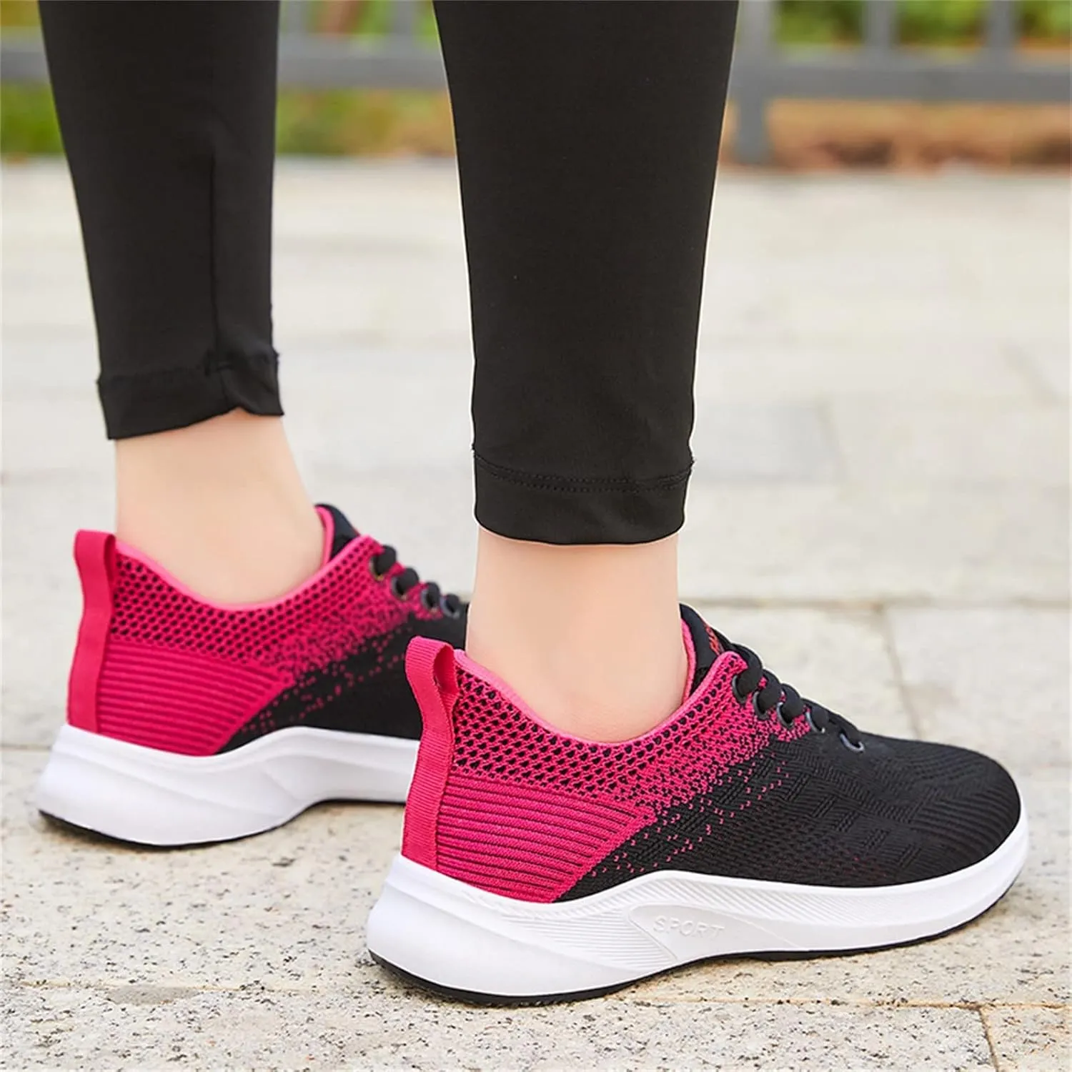 Women's Sneakers Athletic Sport Running Shoes Lace Up Mens Casual Shoes Breathable Men Casual Shoes Fashion Sneakers 2025 Slip On Tennis Shoe Trainers Shoe
