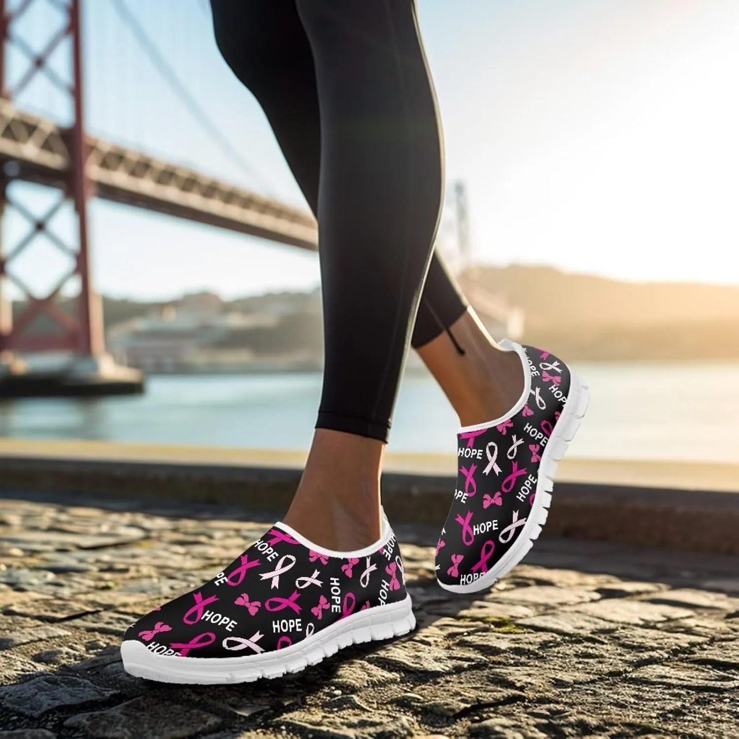 Women's Sneakers Casual Slip on Loafers Running Shoes Walking Footwear