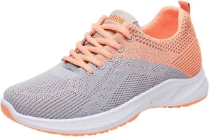 Womens Walking Shoes Lace Up Lightweight Memory Foam Cheer Running Shoes for Women Breathable Dress Casual Shoes Shoes Sneakers Tennis Shoe Cross Trainer Shoe