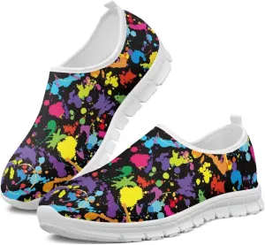 Womens Walking Shoes Slip on Loafers Tennis Shoes Casual Mesh Running Sneakers