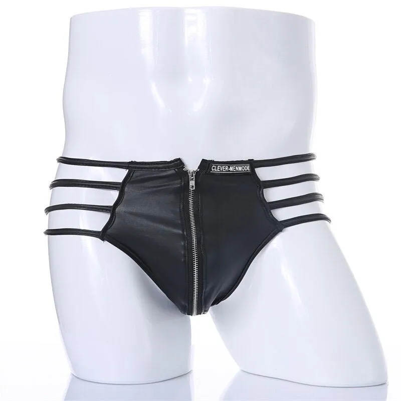 Zipper Strapped Boxer Briefs