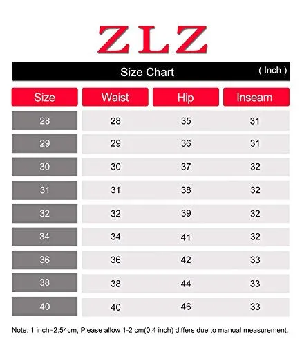 ZLZ Slim Fit Jeans, Men's Younger-Looking Fashionable Colorful Comfy Stretch Skinny Fit Denim Jeans, Size 32(Black)